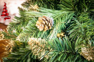 Zlatá jedle umělý vánoční stromek